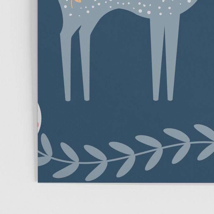 Nordic Winter Blue Poster Gallery Image 3