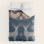 Nordic Winter Blue Comforter Gallery Image 6