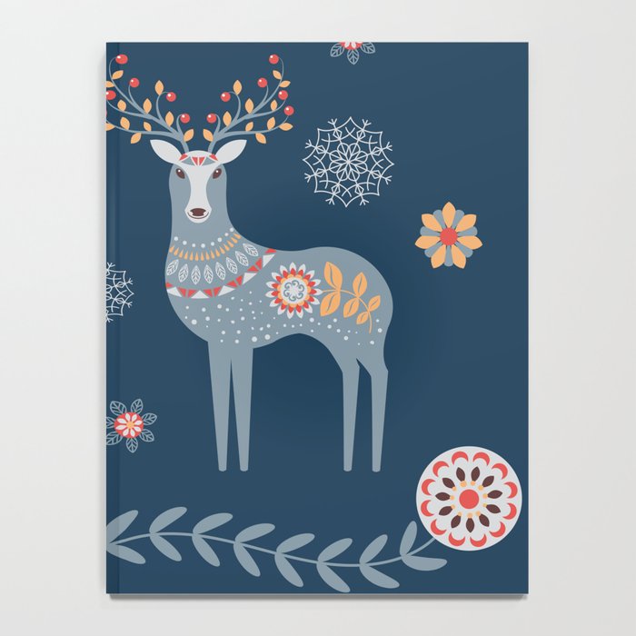 Nordic Winter Blue Notebook Gallery Image 4
