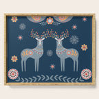 Nordic Winter Blue Serving Tray Gallery Image 1