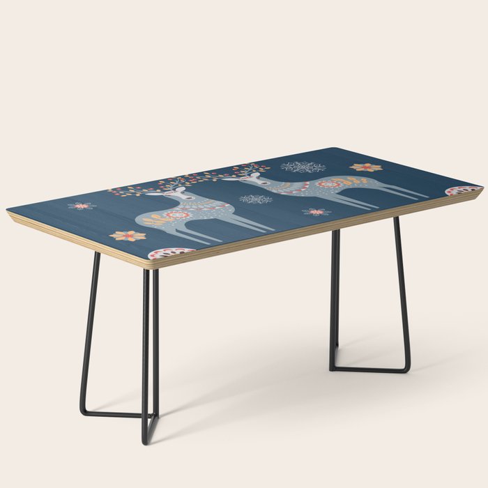 Nordic Winter Blue Coffee Table Gallery Image 1