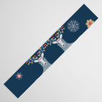 Nordic Winter Blue Table Runner Gallery Image 3