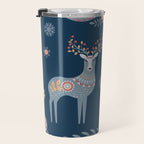 Nordic Winter Blue Travel Mug Gallery Image 3