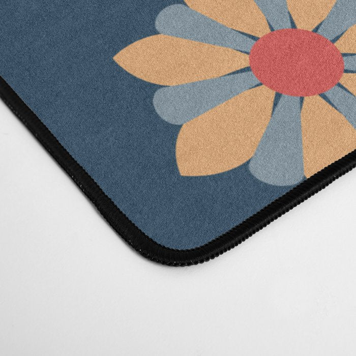 Nordic Winter Blue Desk Mat Gallery Image 4