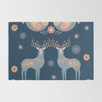 Nordic Winter Blue Rug Gallery Image 2