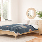 Nordic Winter Blue Duvet Cover Gallery Image 2