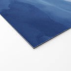 Abstract Watercolor Blue, Watercolor Mountains, Art Print By Synplus Welcome Mat Gallery Image 2