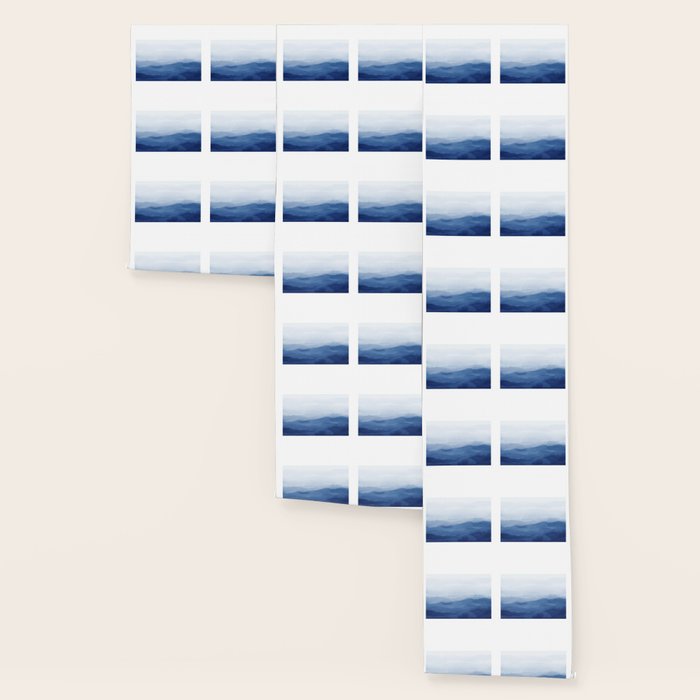 Abstract Watercolor Blue, Watercolor Mountains, Art Print By Synplus Wallpaper Gallery Image 3