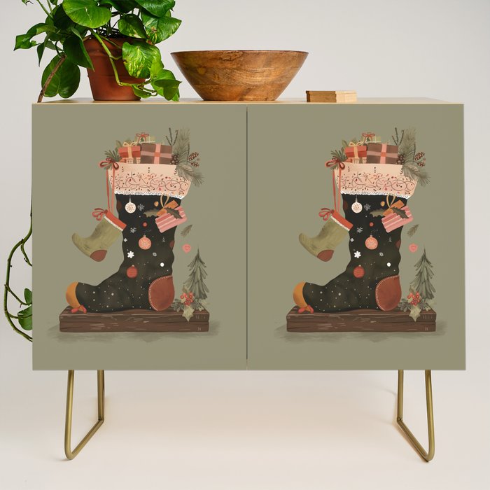 Joyful Stockings II Credenza Gallery Image 1