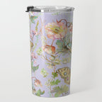 Butterfly Purple Garden Travel Mug Gallery Image 3