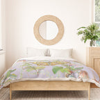 Butterfly Purple Garden Duvet Cover Gallery Image 3
