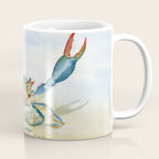 Colorful Blue Crab 2 Coffee Mug Gallery Image 1