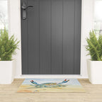 Colorful Blue Crab 2 Welcome Mat Gallery Image 3