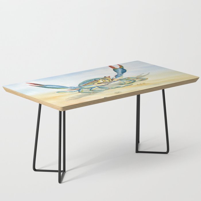 Colorful Blue Crab 2 Coffee Table Gallery Image 1