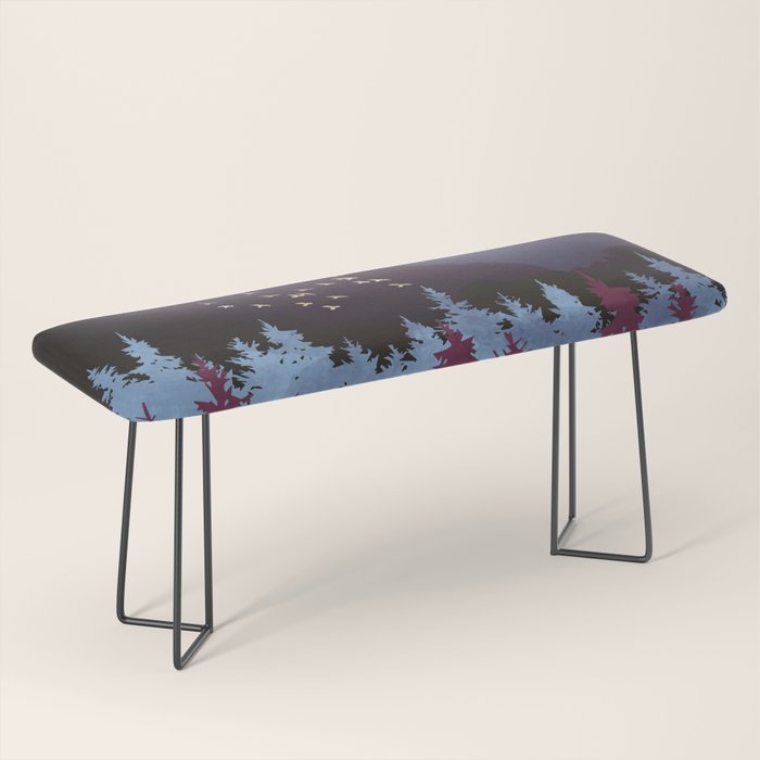 Mulberry Dusk Bench Gallery Image 1