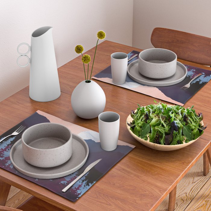 Mulberry Dusk Placemat Gallery Image 2