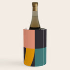 mid century bauhaus geometric large 4 Wine Chiller Gallery Image 1
