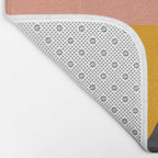 mid century bauhaus geometric large 4 Bath Mat Gallery Image 2