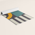 mid century bauhaus geometric large 4 Yoga Mat Gallery Image 2