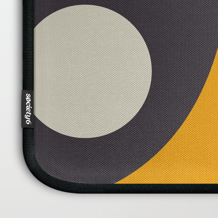 mid century bauhaus geometric large 4 Laptop Sleeve Gallery Image 3