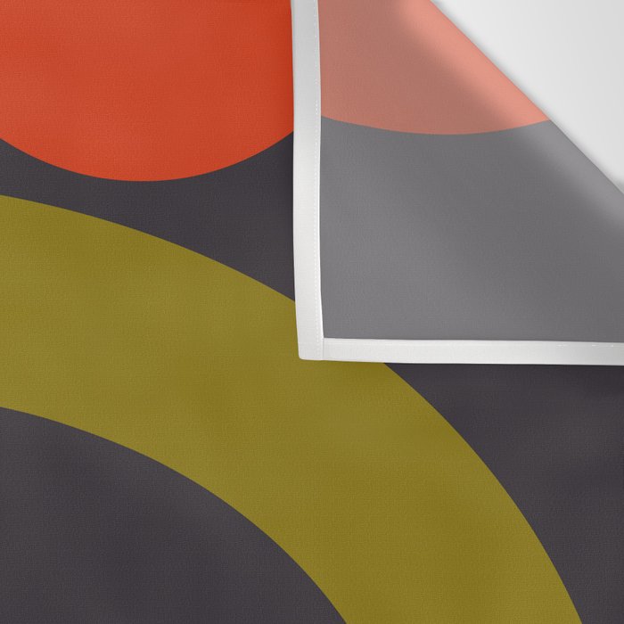 mid century bauhaus geometric large 4 Wall Tapestry Gallery Image 3