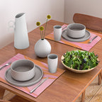 Groovy Color in Pink and Orange Placemat Gallery Image 2