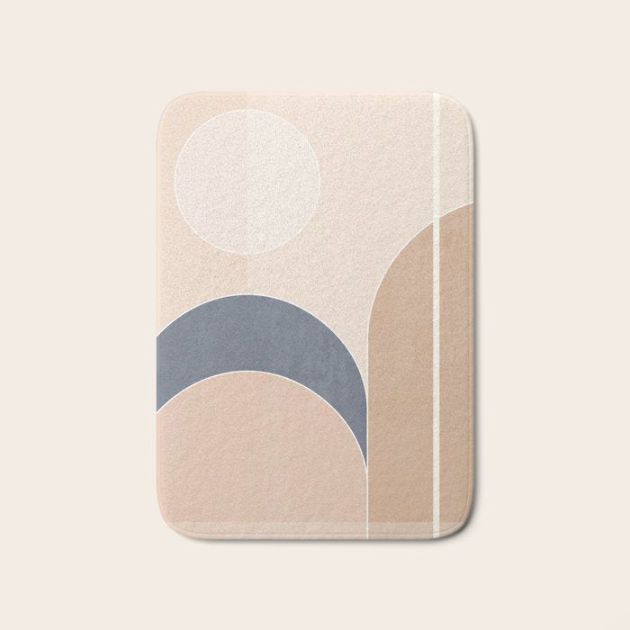 Geometric Shapes 16 Bath Mat Gallery Image 1
