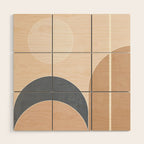 Geometric Shapes 16 Wood Wall Art Gallery Image 1