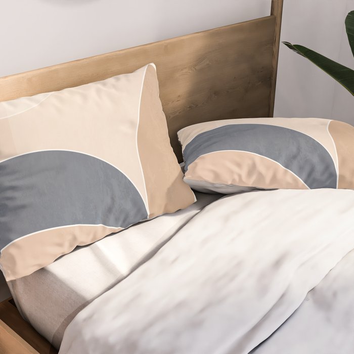 Geometric Shapes 16 Pillow Sham Gallery Image 2