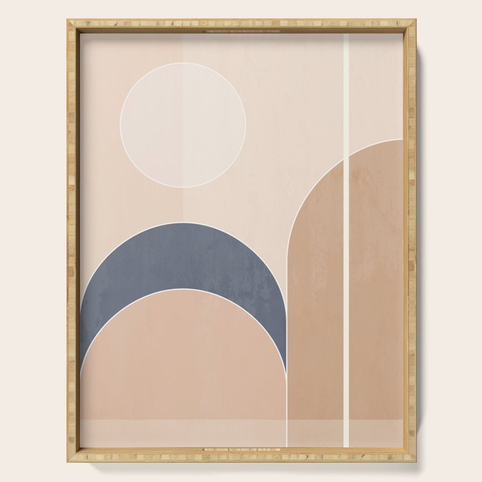 Geometric Shapes 16 Serving Tray Gallery Image 1