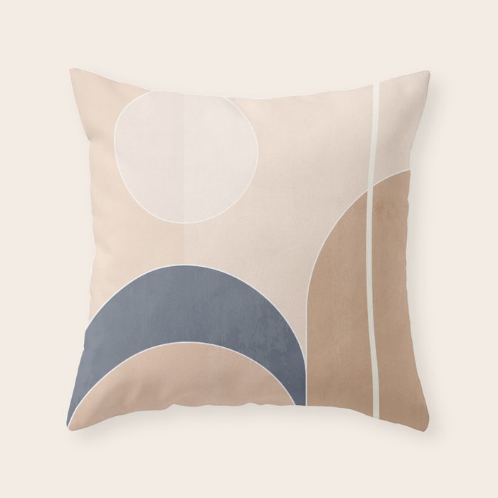 Geometric Shapes 16 Throw Pillow Gallery Image 6