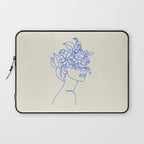 The Girl with the Flowers: Off-White Edition Laptop Sleeve Gallery Image 1