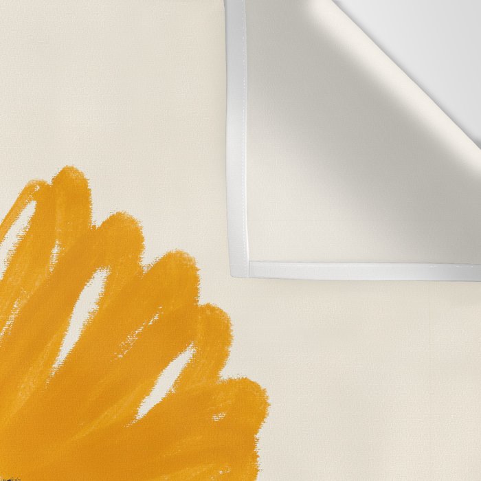 The Cosmo Yellow Flowers 02 Wall Tapestry Gallery Image 3