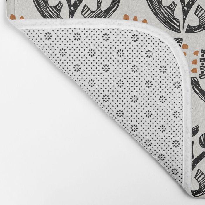 Black Forest flowers Bath Mat Gallery Image 2