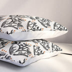 Black Forest flowers Pillow Sham Gallery Image 3