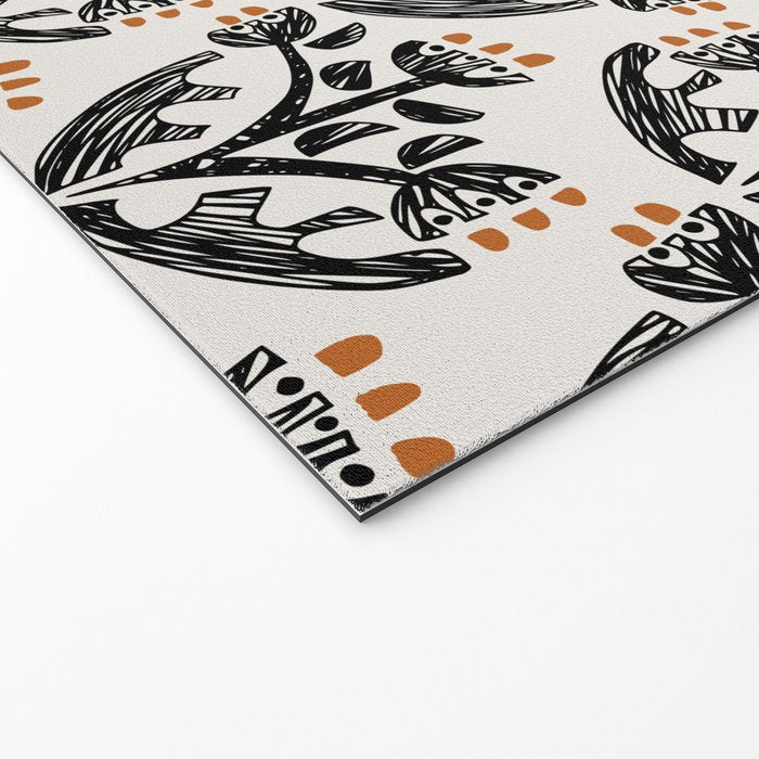 Black Forest flowers Welcome Mat Gallery Image 2