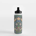 Strawberry Thief - Vintage William Morris Bird Pattern Water Bottle Gallery Image 2