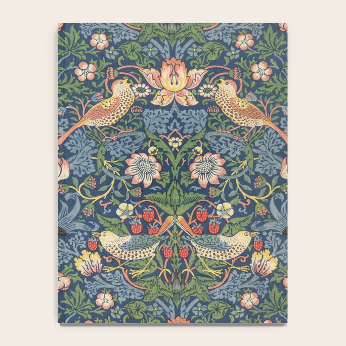 Strawberry Thief - Vintage William Morris Bird Pattern Notebook Gallery Image 4