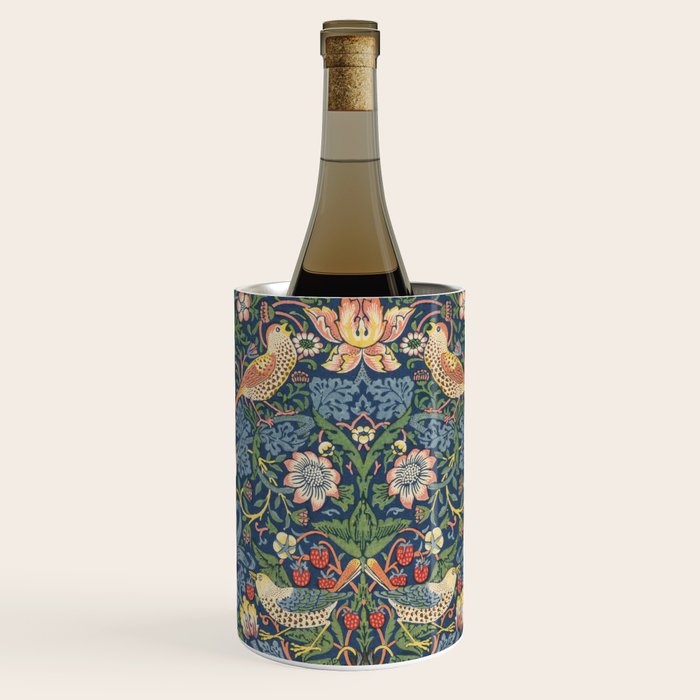 Strawberry Thief - Vintage William Morris Bird Pattern Wine Chiller Gallery Image 3
