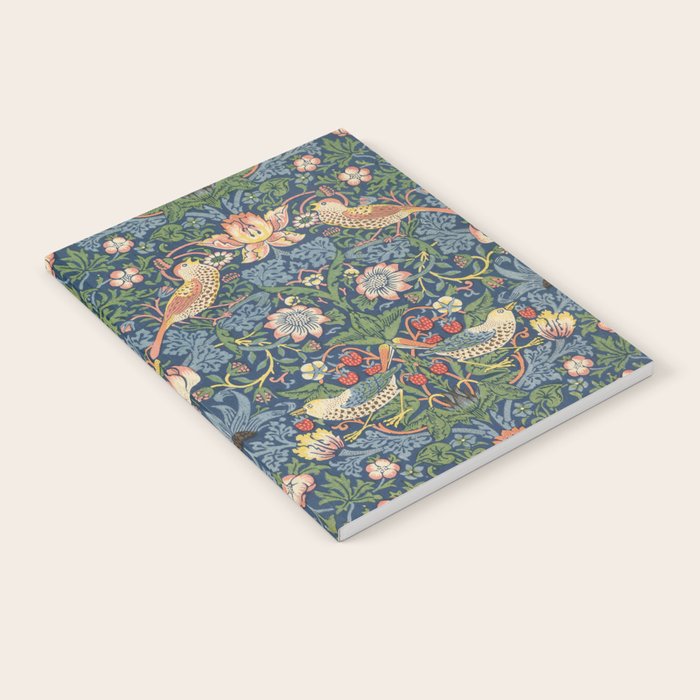 Strawberry Thief - Vintage William Morris Bird Pattern Notebook Gallery Image 2