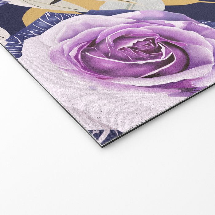 Bird in the rose bush D Welcome Mat Gallery Image 2