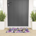 Bird in the rose bush D Welcome Mat Gallery Image 3