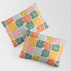 Vibrant Floral Quilt Pattern Pillow Sham Gallery Image 3