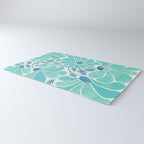 Himalayan Blue Poppies Floral Rug Gallery Image 3