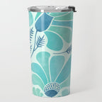 Himalayan Blue Poppies Floral Travel Mug Gallery Image 2