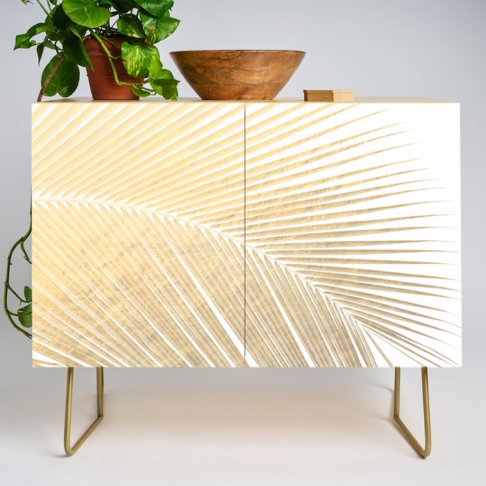 Palm leaf - gold Credenza Gallery Image 1