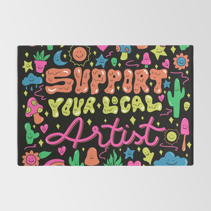 Support Your Local Artist Rug Gallery Image 2
