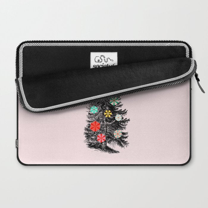 Retro Christmes tree no2 Laptop Sleeve Gallery Image 2