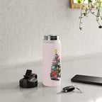 Retro Christmes tree no2 Water Bottle Gallery Image 5