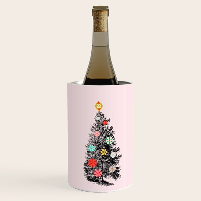 Retro Christmes tree no2 Wine Chiller Gallery Image 1